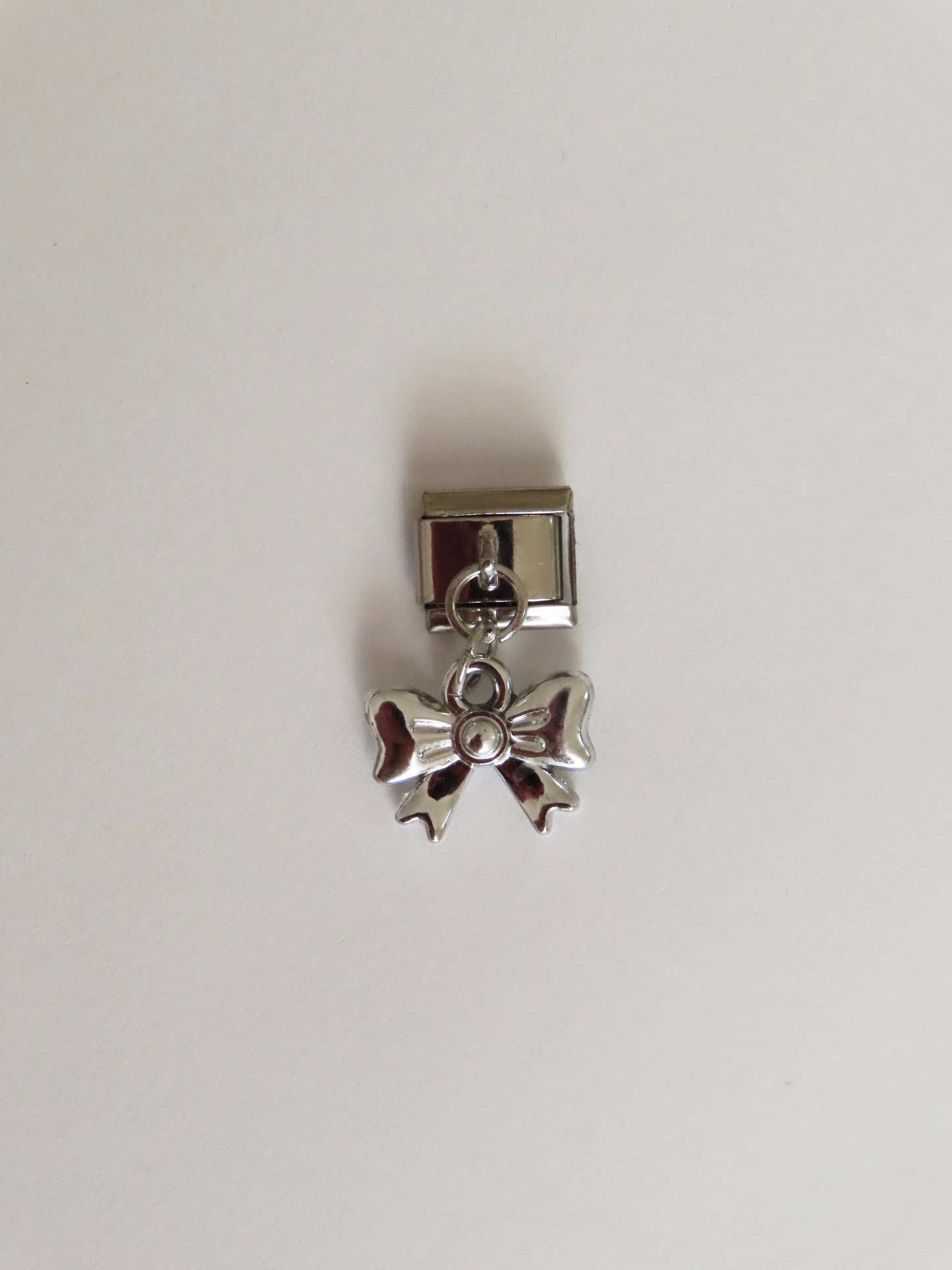 Dangle Bow Italian Charm