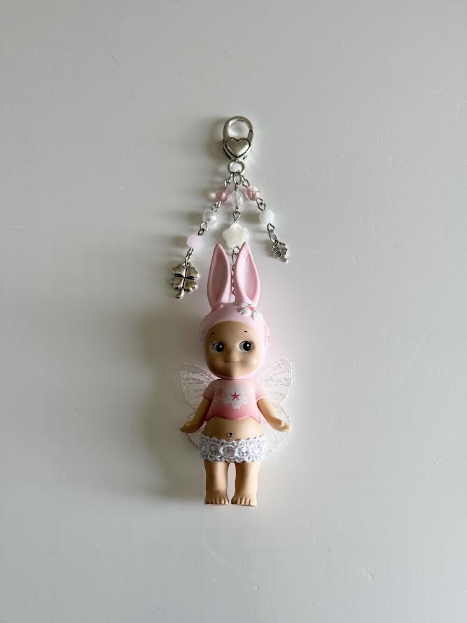 Rabbit Sonny Angel Inspired Keychain