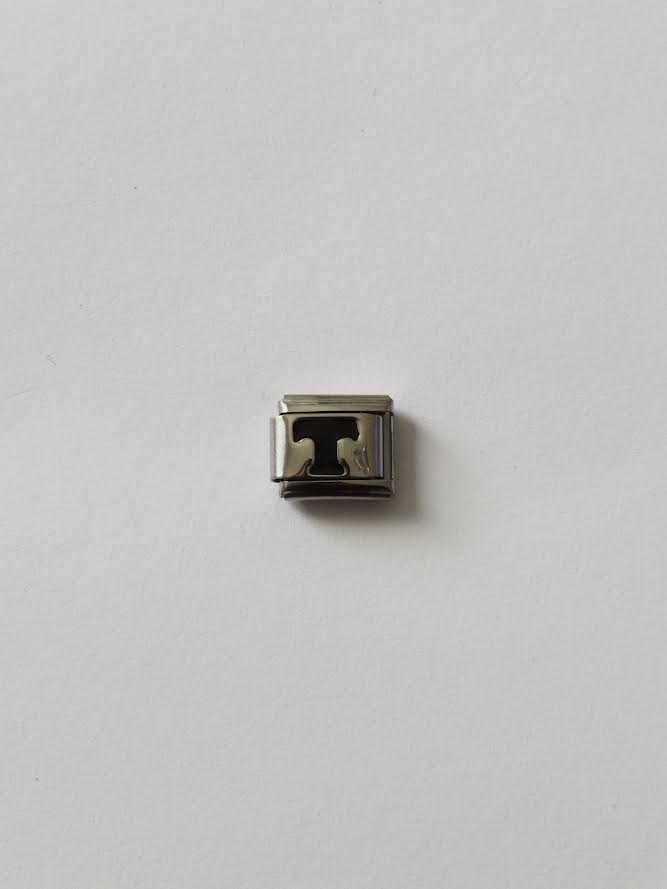 Letter "T" Italian Charm
