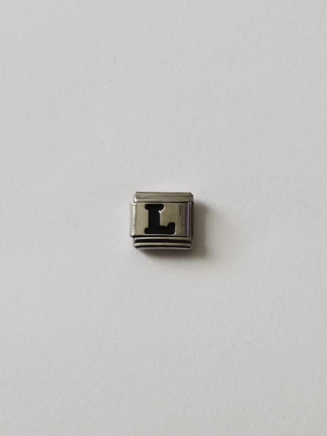 Letter "L" Italian Charm