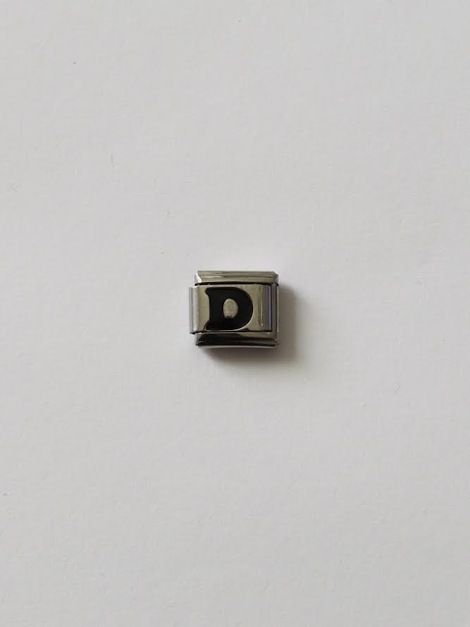 Letter "D" Italian Charm