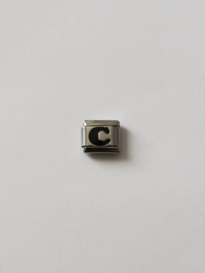 Letter "C" Italian Charm