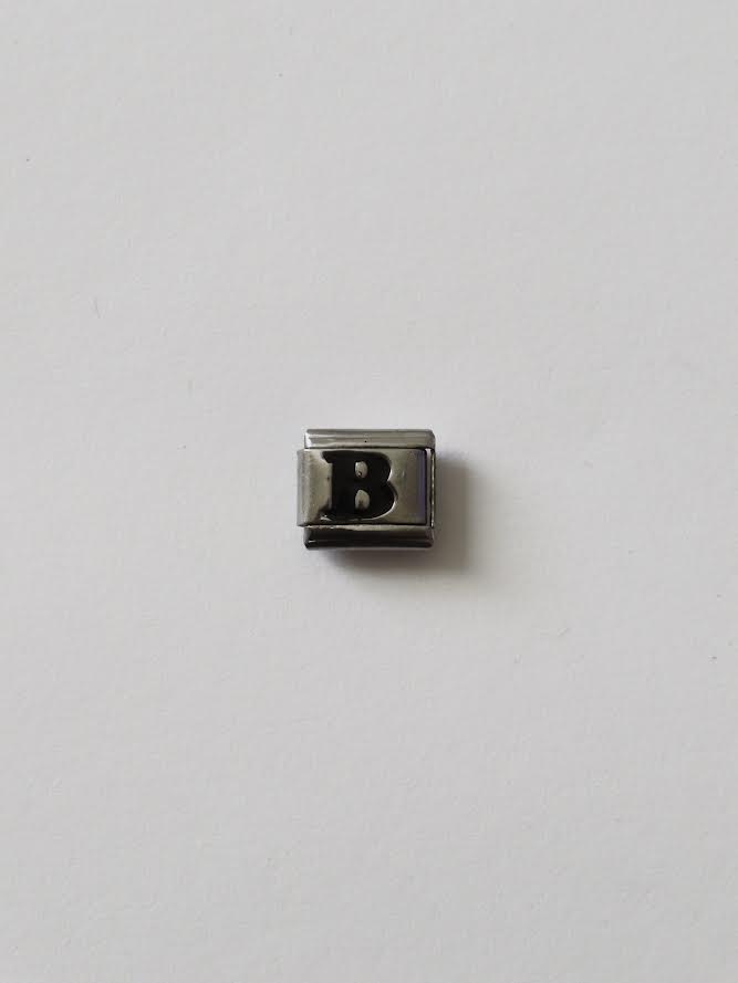 Letter "B" Italian Charm
