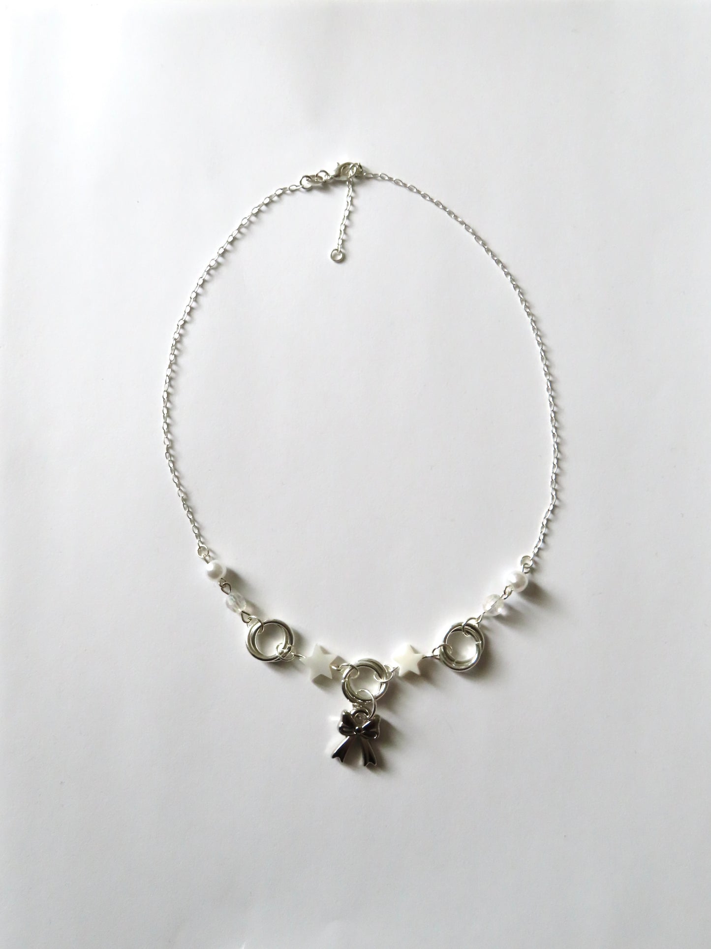 Silver Starbow Necklace