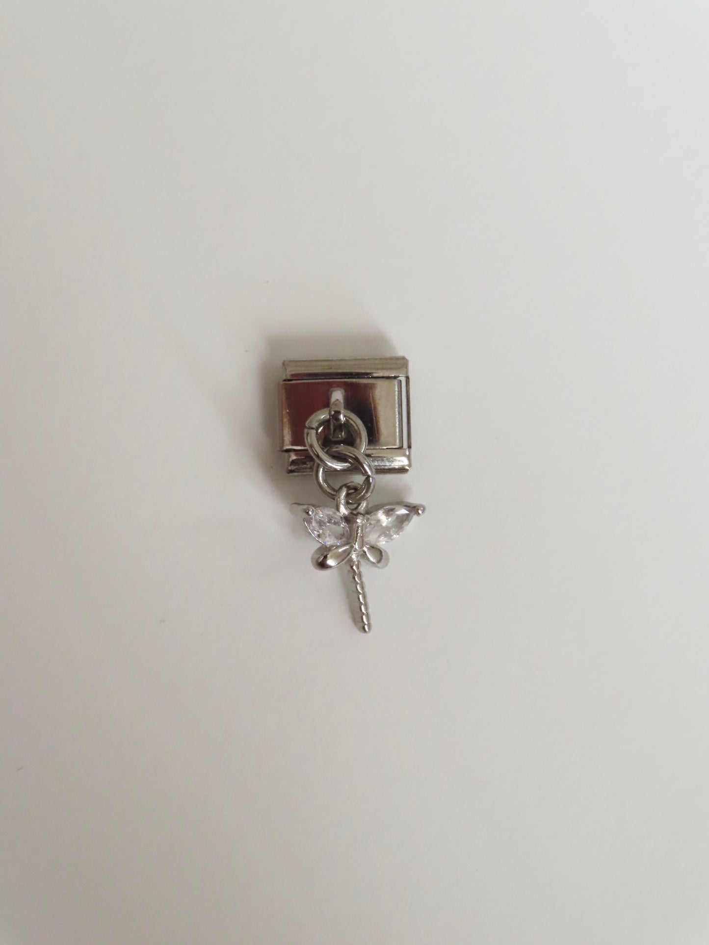 Dangle Butterfly Italian Charm