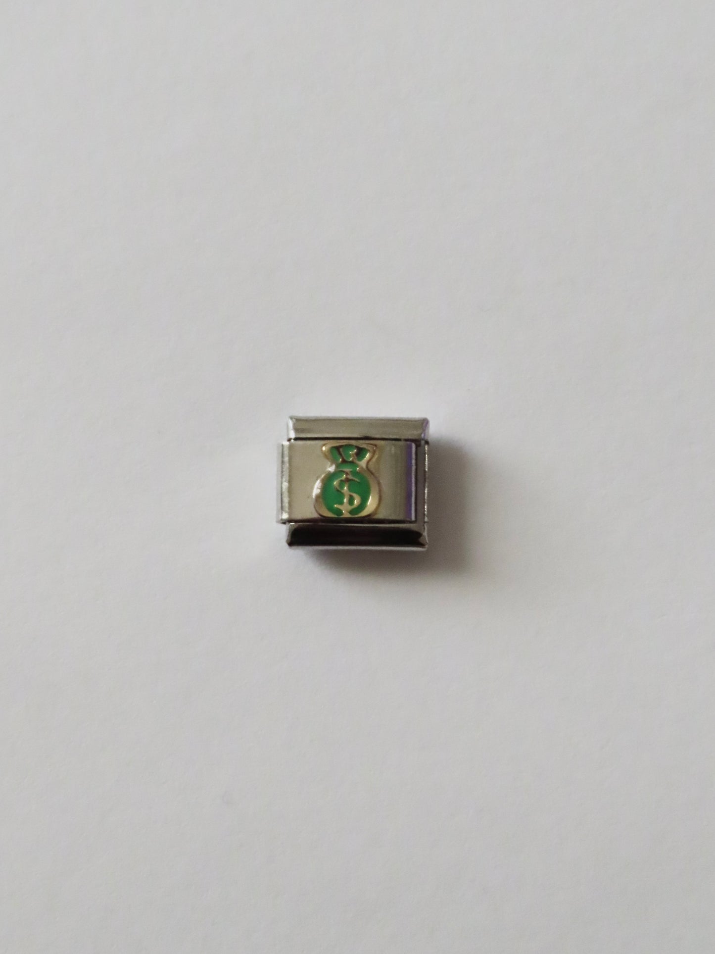 Money Bag Italian Charm