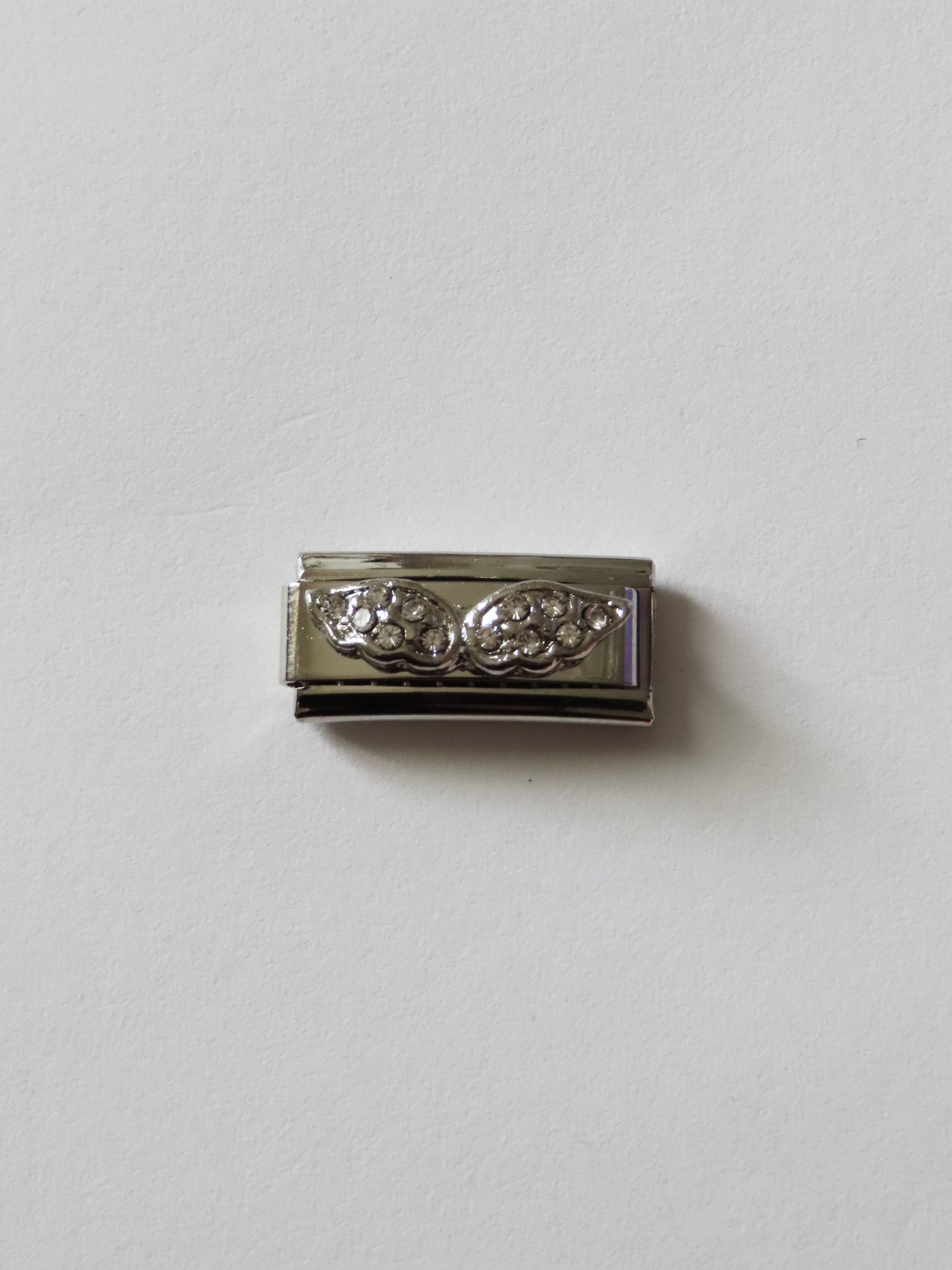 Sparkly Wings Italian Charm