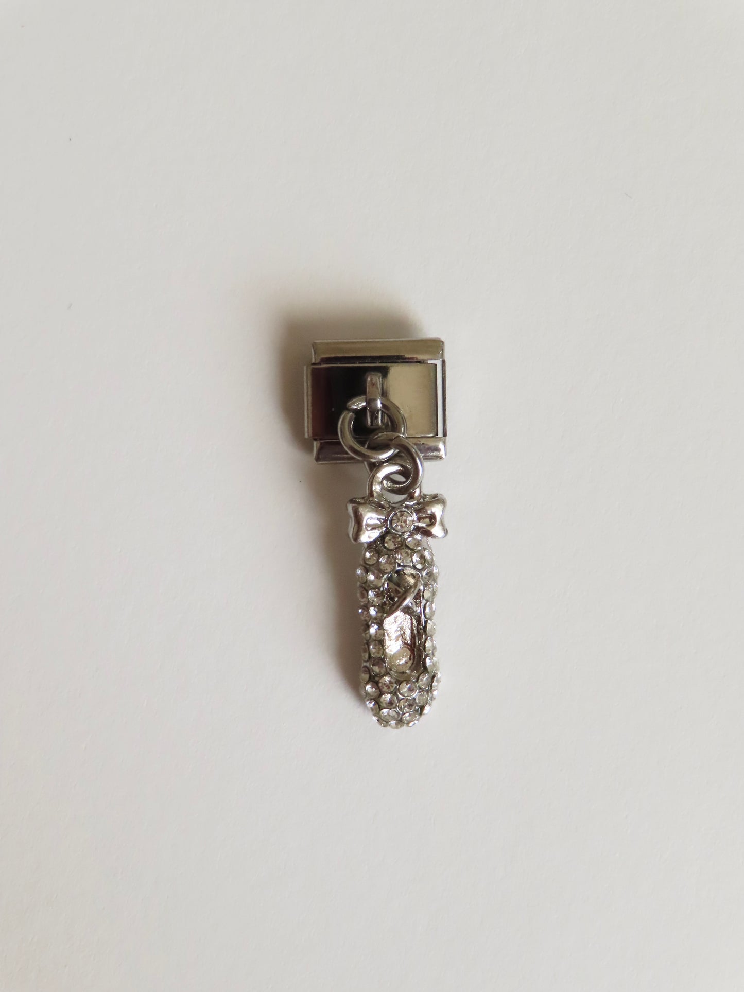 Dangle Ballerina Shoe Italian Charm