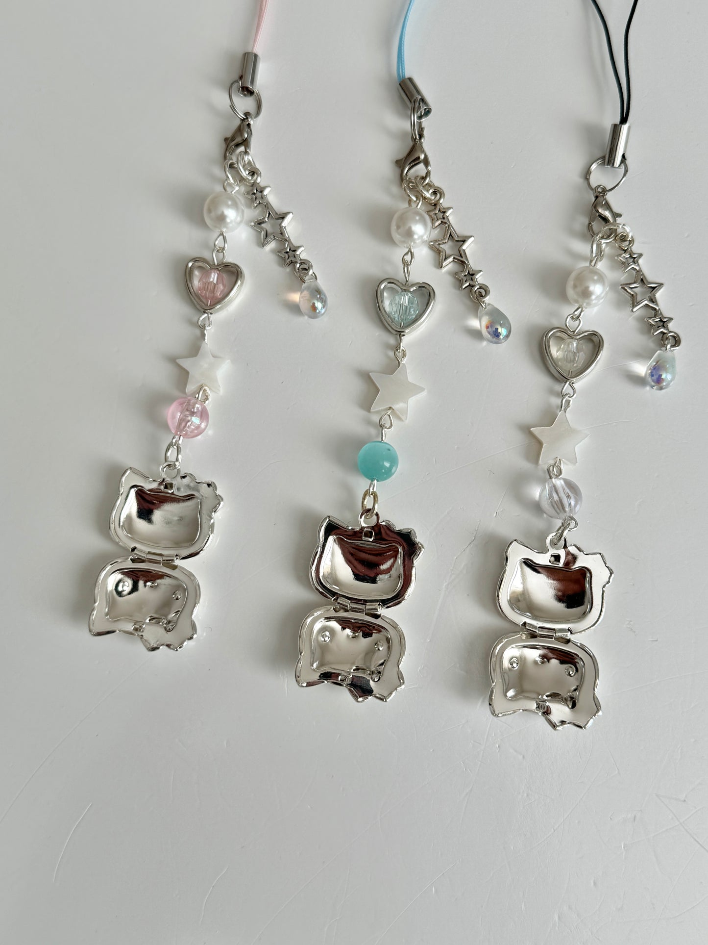 Hello Kitty Locket Phone Charms