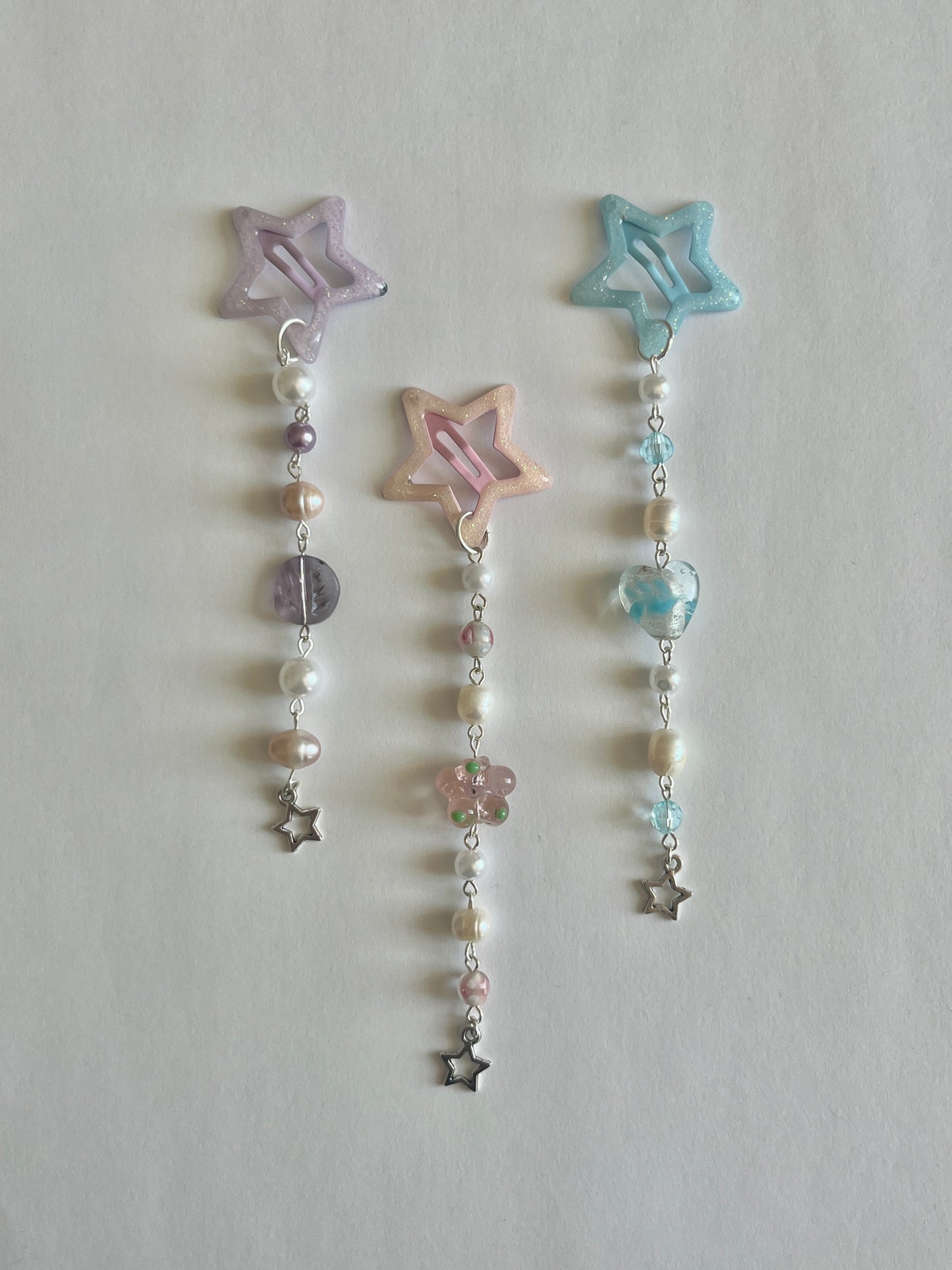 Star Hair Clips