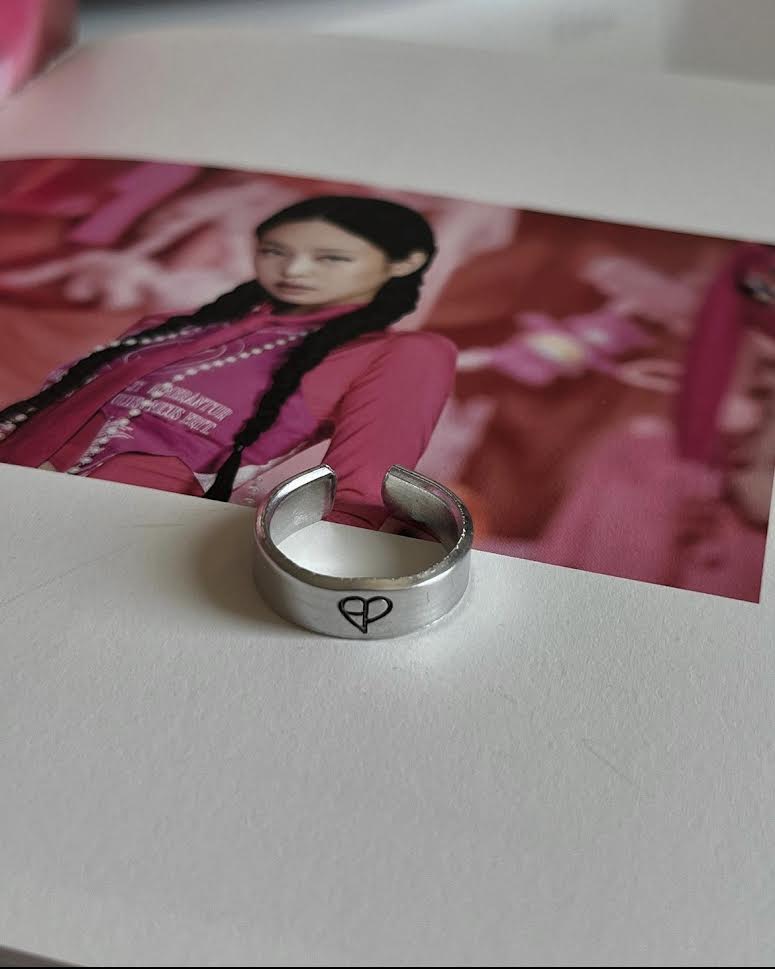 Blackpink Hand Stamped Ring
