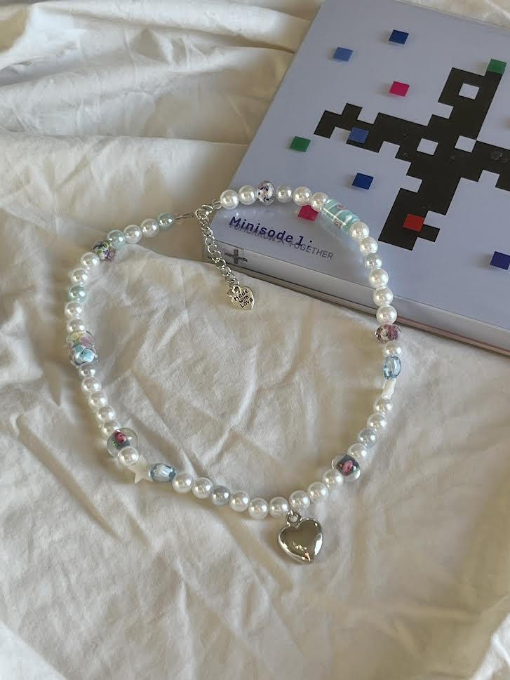 Blue Coquette Necklace - Main Image