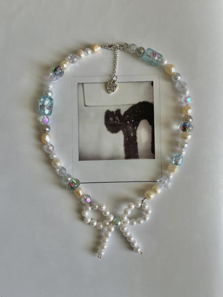Pearl Bow Necklaces