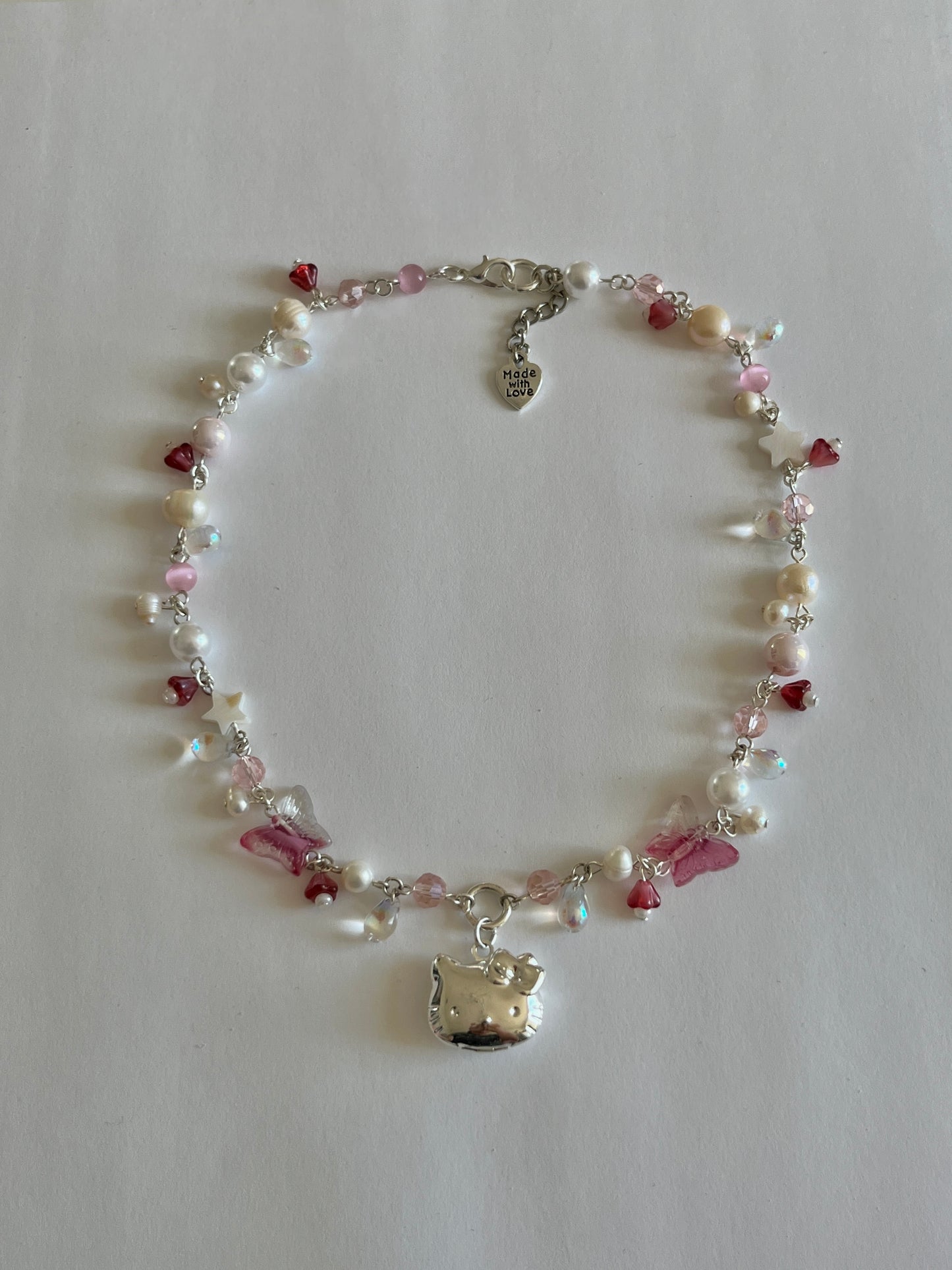 Ruby Hello Kitty Locket Necklace