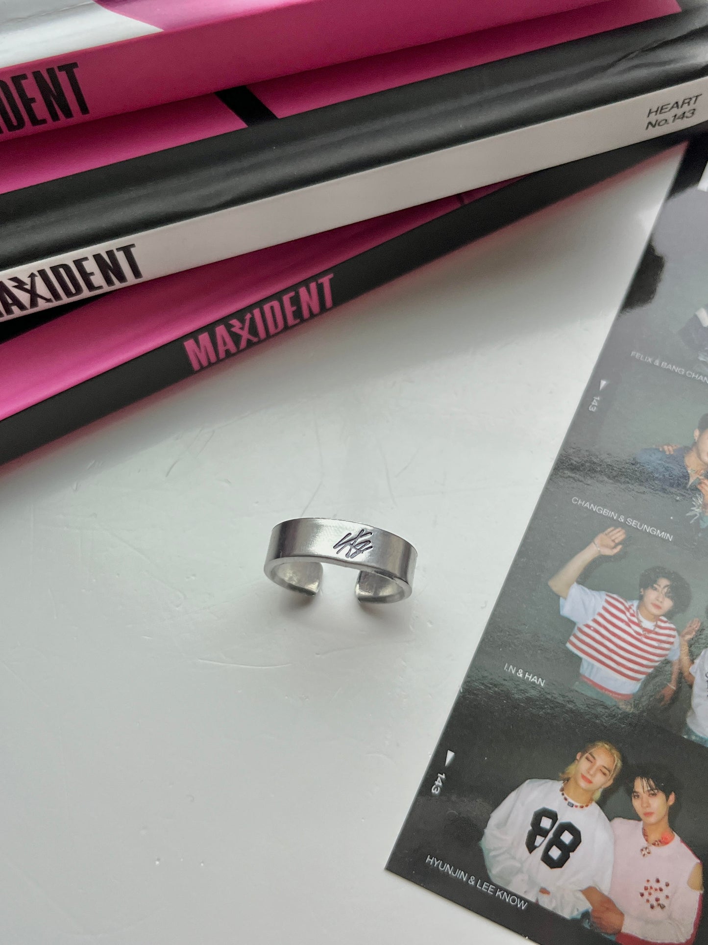 Stray Kids Hand Stamped Ring