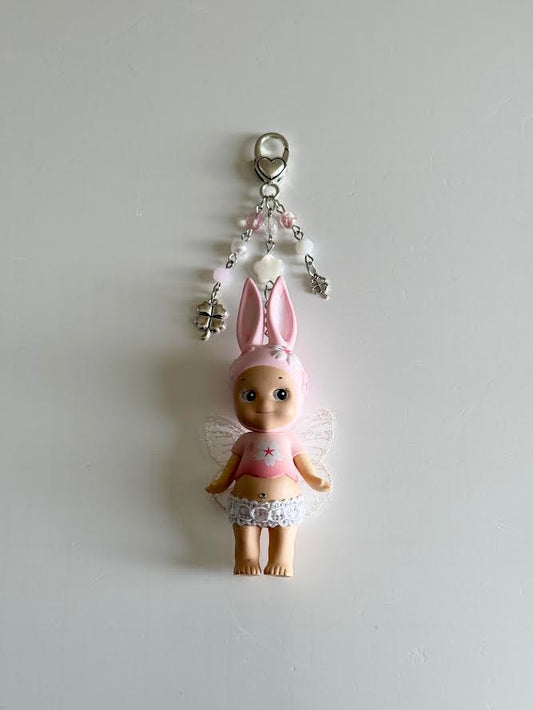 Rabbit Sonny Angel Inspired Keychain
