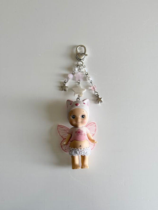 Calico Cat Sonny Angel Inspired Keychain