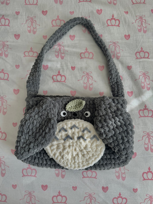 Totoro Crochet Bag