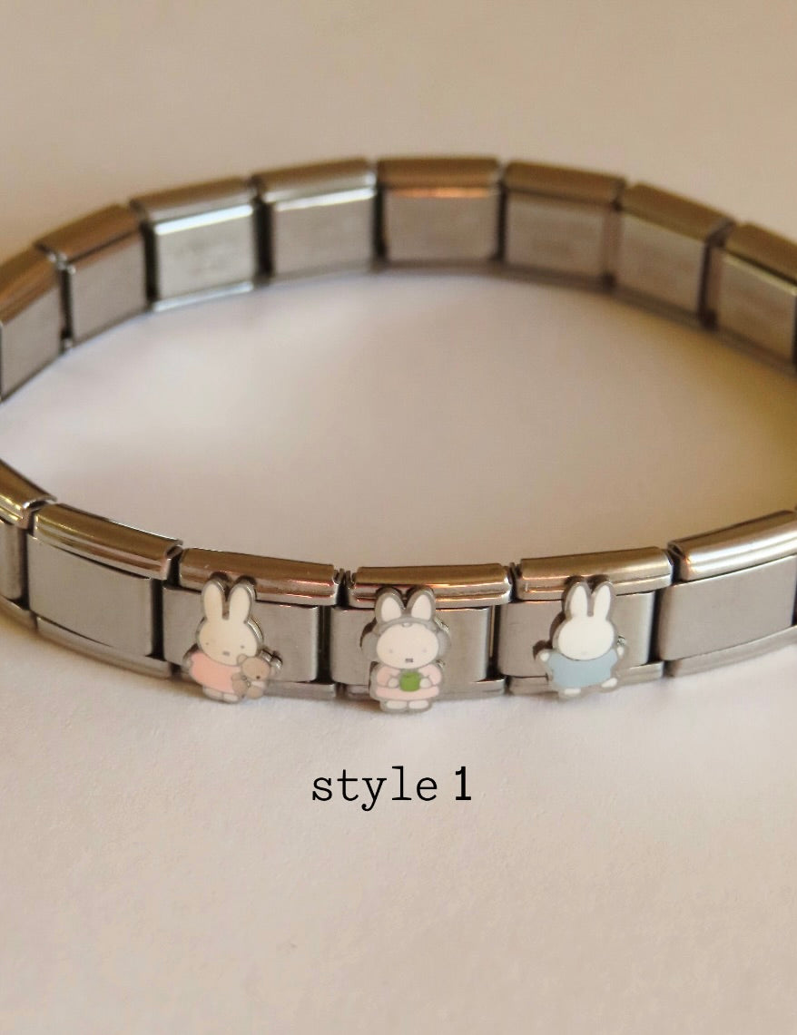 Miffy Italian Charm Bracelet