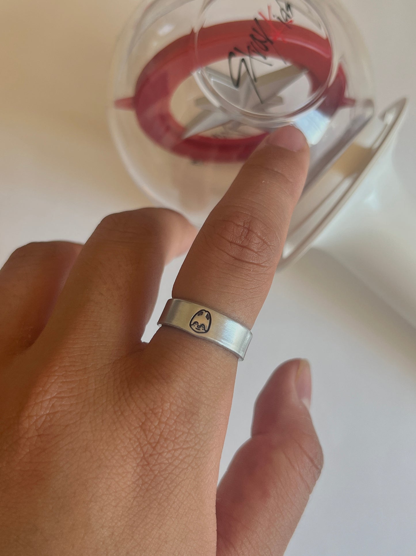 Skzoo Hand Stamped Rings