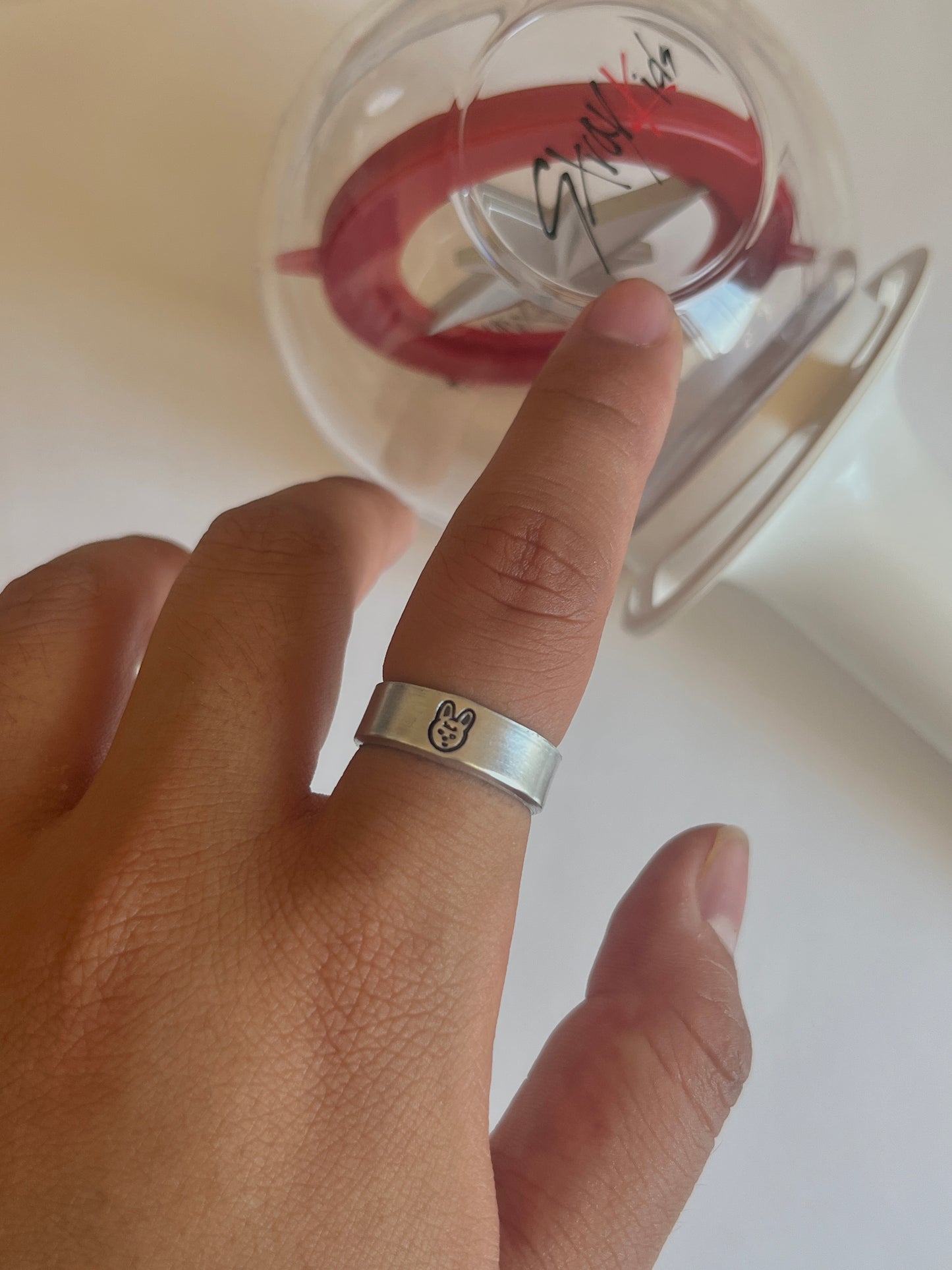 Skzoo Hand Stamped Rings