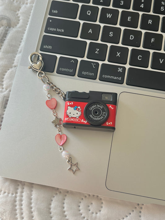 Hello Kitty Camera Keychain