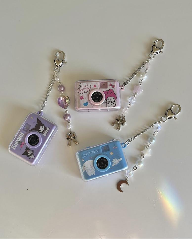 Sanrio Camera Keychains