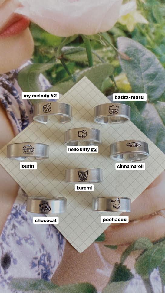 HK and Friends Hand Stamped Rings