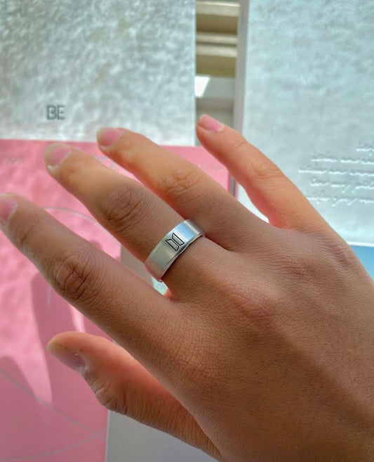 BTS Hand Stamped Ring