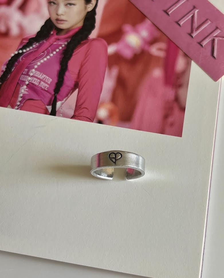 Blackpink Hand Stamped Ring