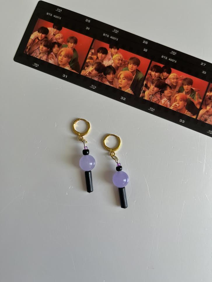 BTS Boy With Luv Mismatched Earring Set | Hot Topic