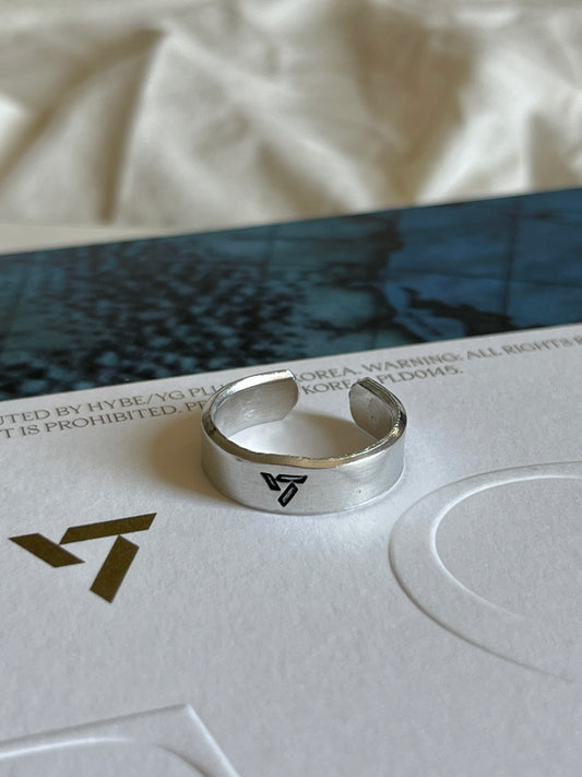 Seventeen Hand Stamped Ring